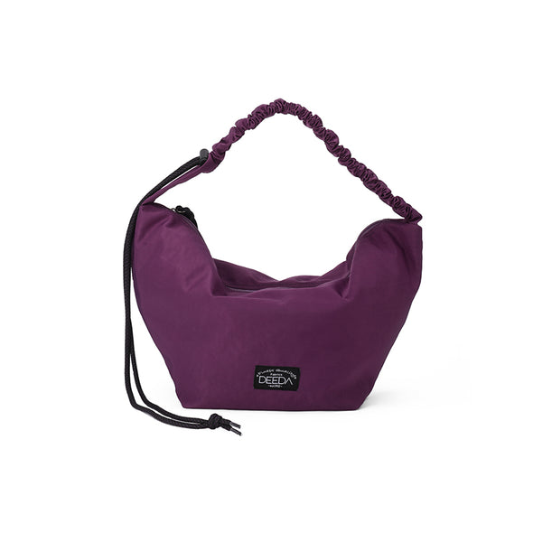 FRILLY HOBO BAG - PURPLE