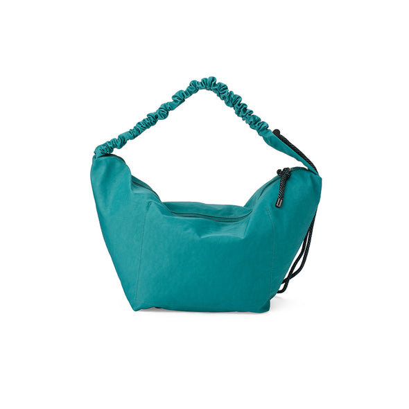 FRILLY HOBO BAG - GREEN