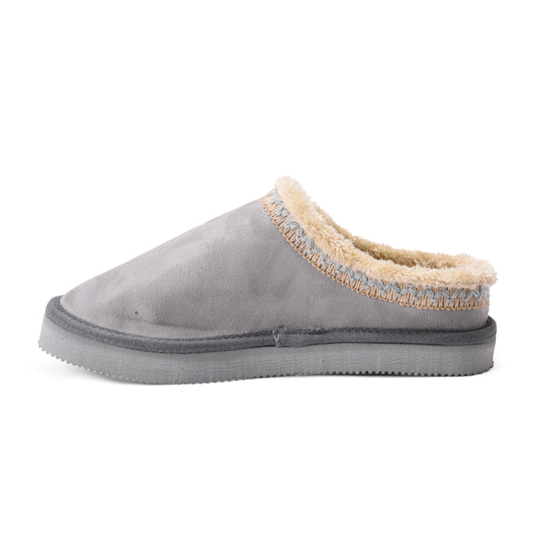 BUZZ SUEDE MULES - GREY