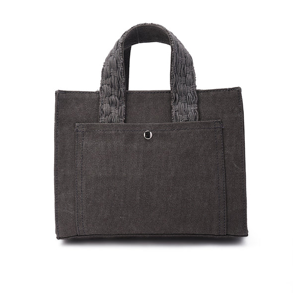 WEAVER MINI TOTE - GREY