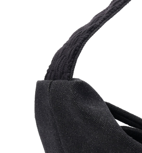 WEAVER HOBO - BLACK