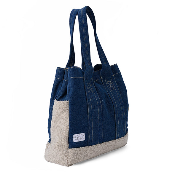 VIVA TEDDY TOTE - DARK BLUE