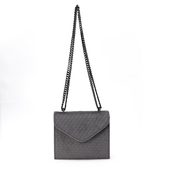 DAZE FLAP BAG - GREY