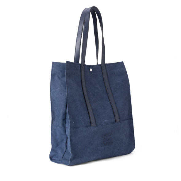 THE CARRYALL TOTE - NAVY