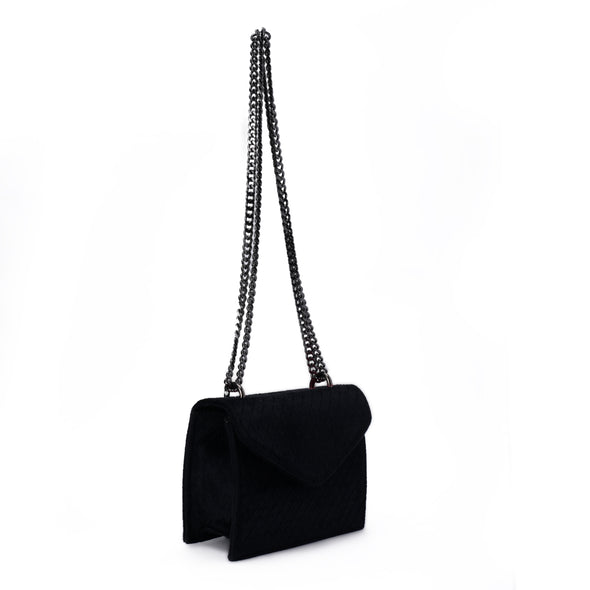 DAZE FLAP BAG - BLACK