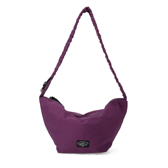 FRILLY HOBO BAG - PURPLE