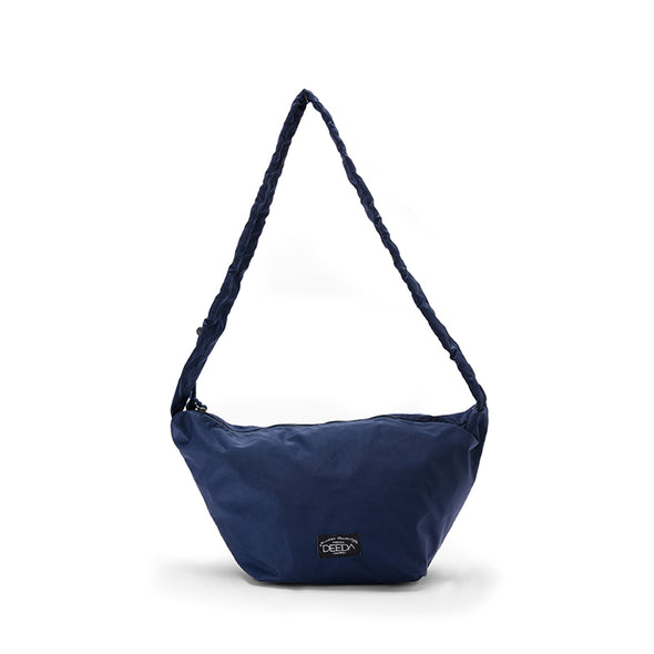 FRILLY HOBO BAG -  NAVY