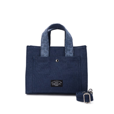 WEAVER MINI TOTE - NAVY