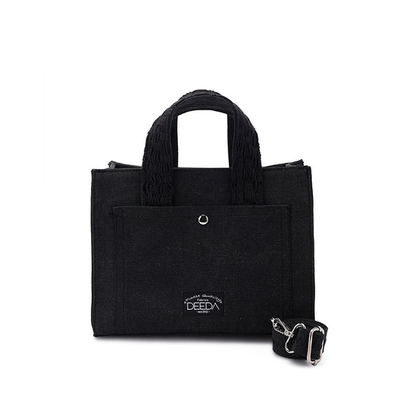 WEAVER MINI TOTE - BLACK