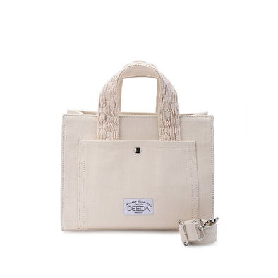 WEAVER MINI TOTE - BEIGE