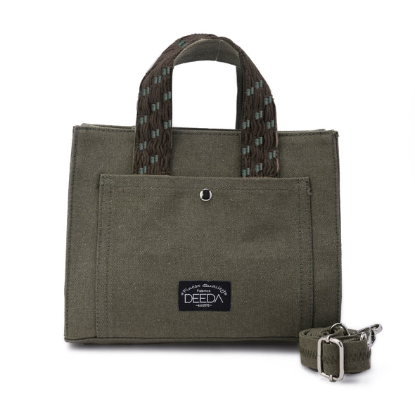 WEAVER MINI TOTE - OLIVE