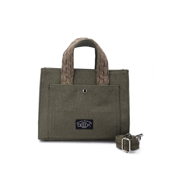 WEAVER MINI TOTE - OLIVE