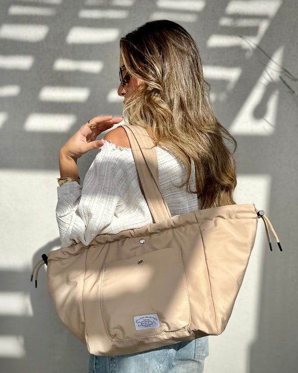 COOPER SHOULDER BAG - CAMEL