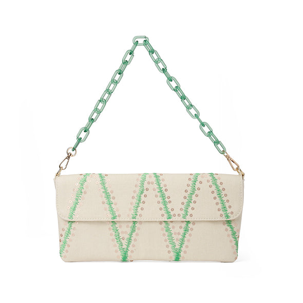 KIKI CLUTCH - GREEN