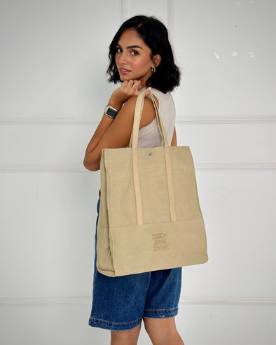 THE CARRYALL TOTE - CAMEL