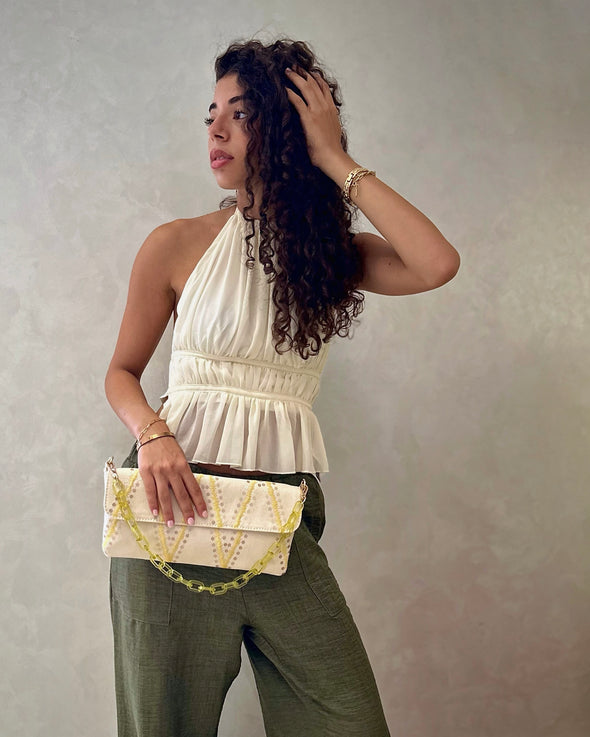 KIKI CLUTCH - YELLOW