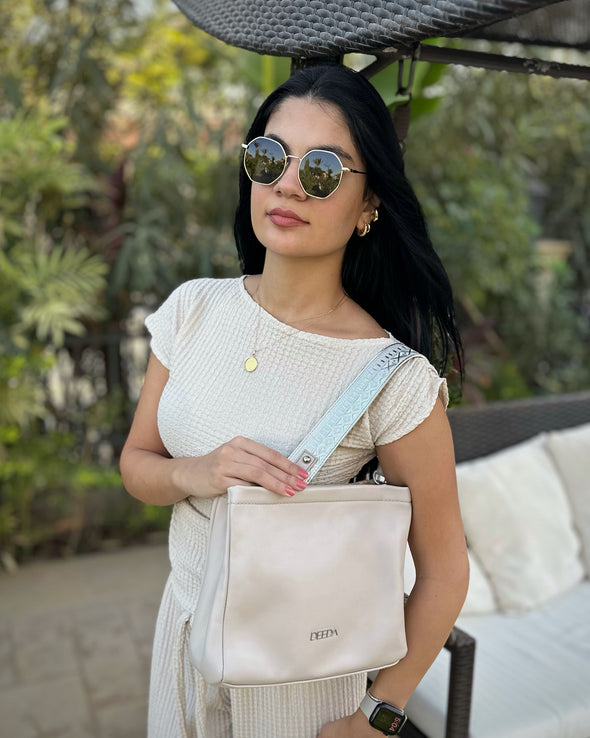 SKAI MINI TOTE - BEIGE