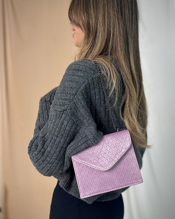 DAZE FLAP BAG - PURPLE