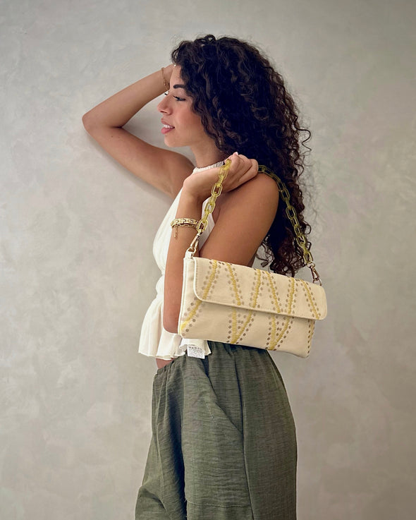 KIKI CLUTCH - YELLOW