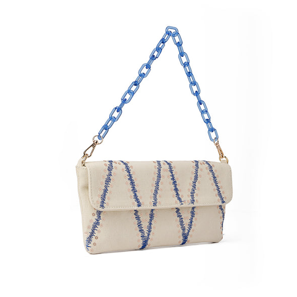 KIKI CLUTCH - BLUE