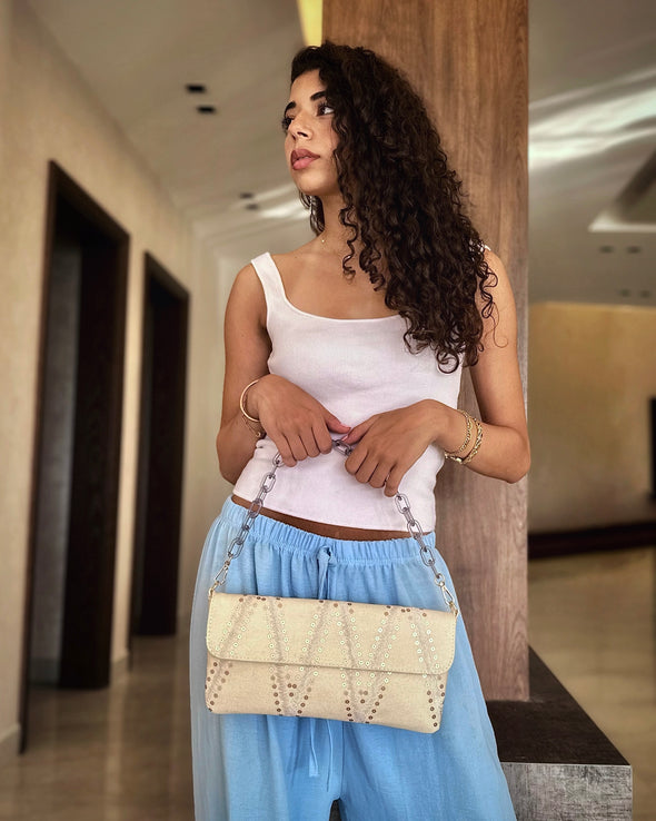 KIKI CLUTCH - GREY
