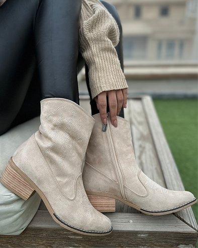 TEXAS BOOTS - BEIGE