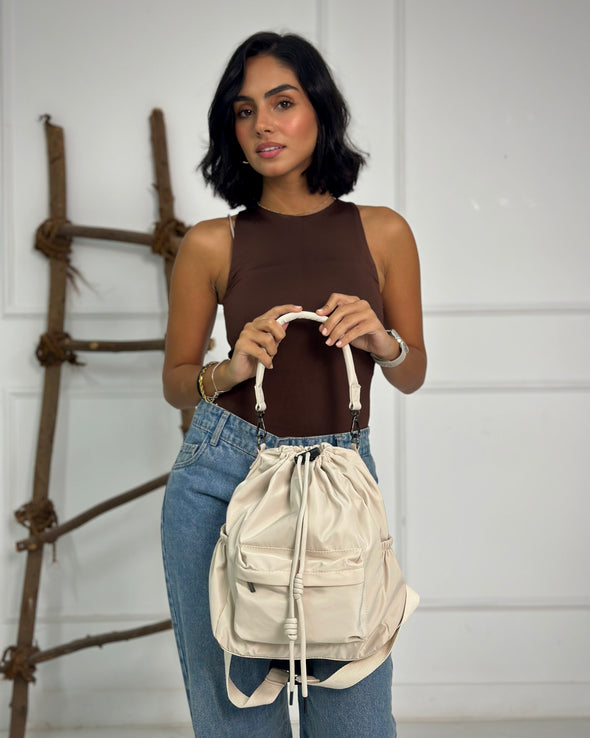 COOPER BACKPACK - BEIGE