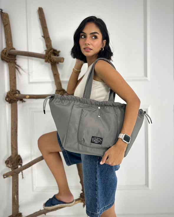 COOPER SHOULDER BAG - GREY