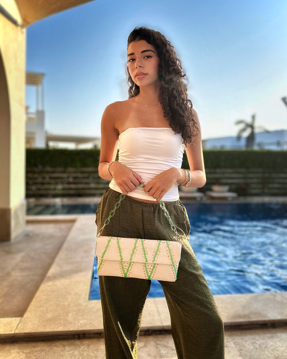 KIKI CLUTCH - GREEN