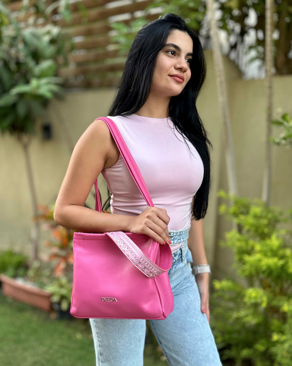 SKAI MINI TOTE - FUCHSIA