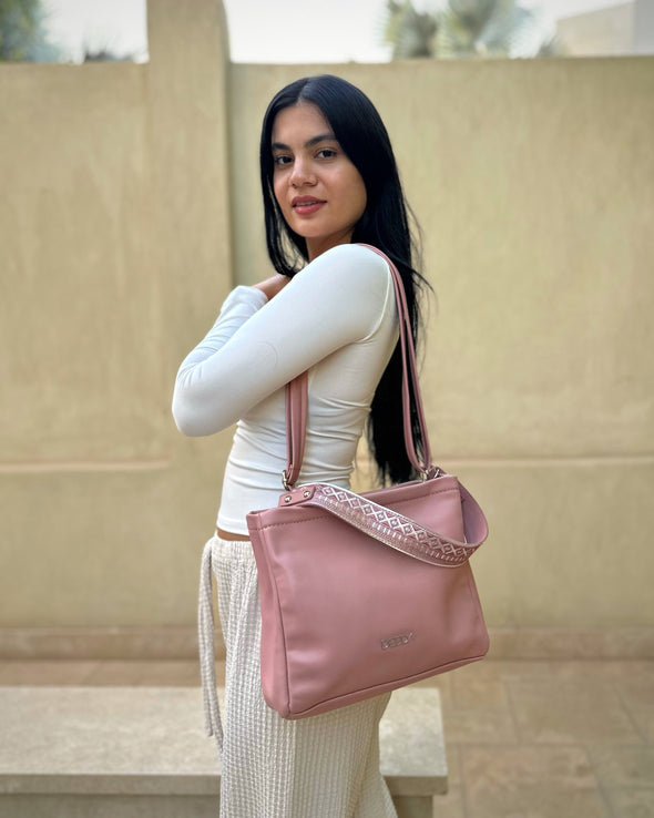 SKAI MINI TOTE  - PINK