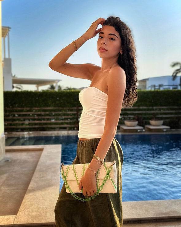 KIKI CLUTCH - GREEN