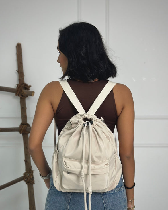 COOPER BACKPACK - BEIGE