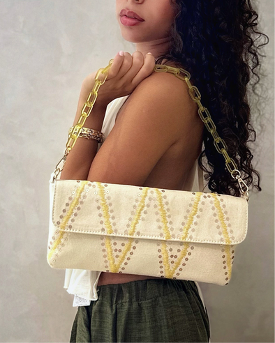 KIKI CLUTCH - YELLOW