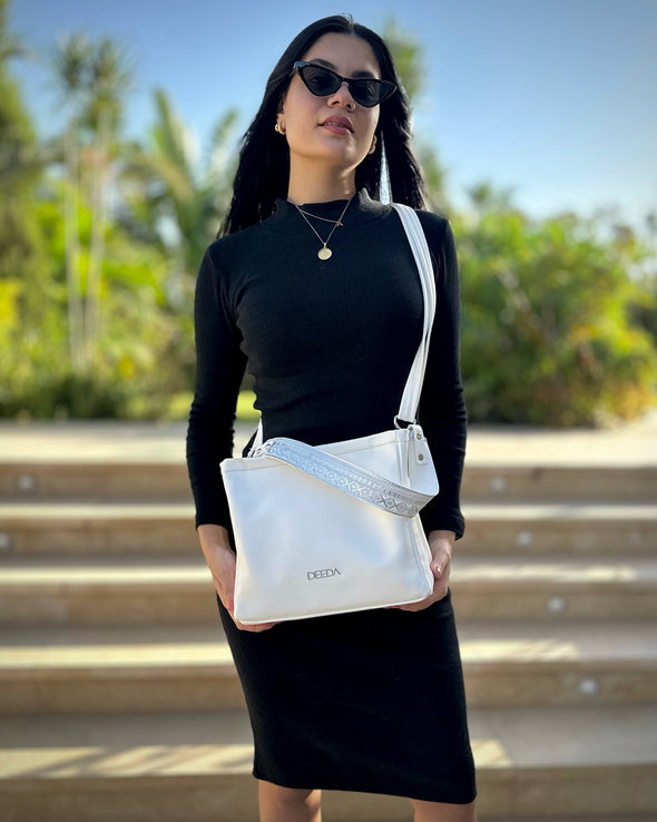 SKAI MINI TOTE  - WHITE