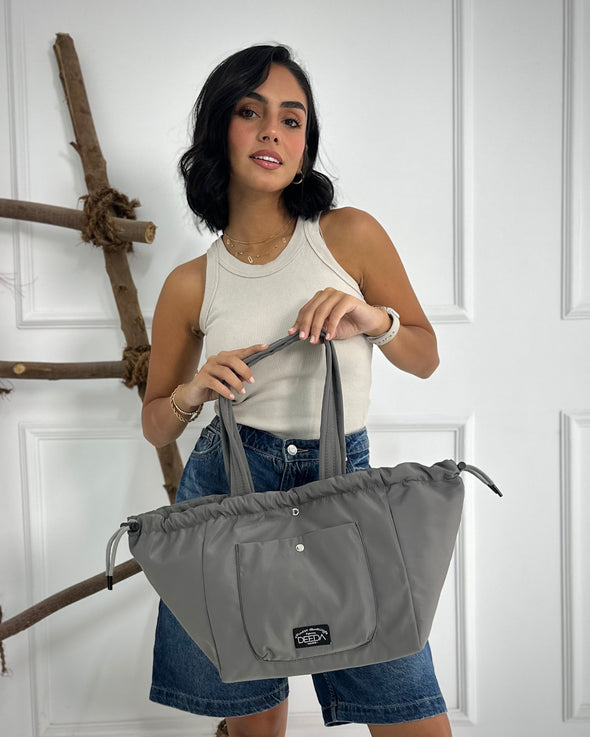 COOPER SHOULDER BAG - GREY