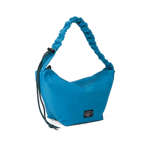 FRILLY HOBO BAG - BLUE