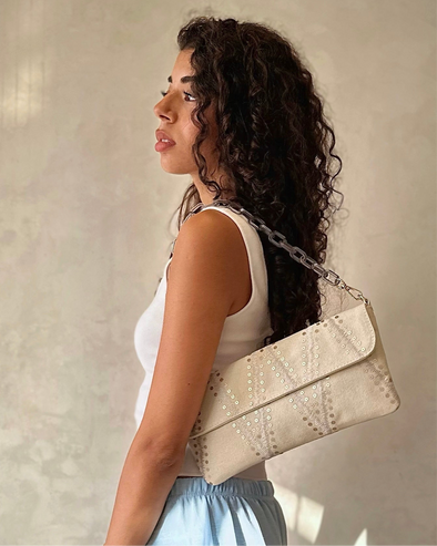 KIKI CLUTCH - GREY