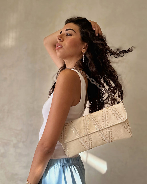 KIKI CLUTCH - GREY