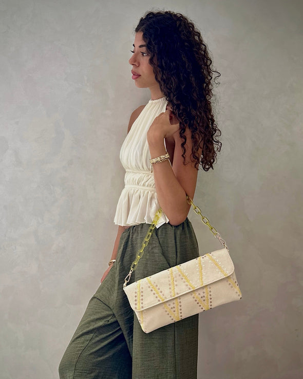 KIKI CLUTCH - YELLOW