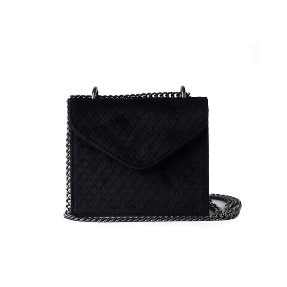 DAZE FLAP BAG - BLACK