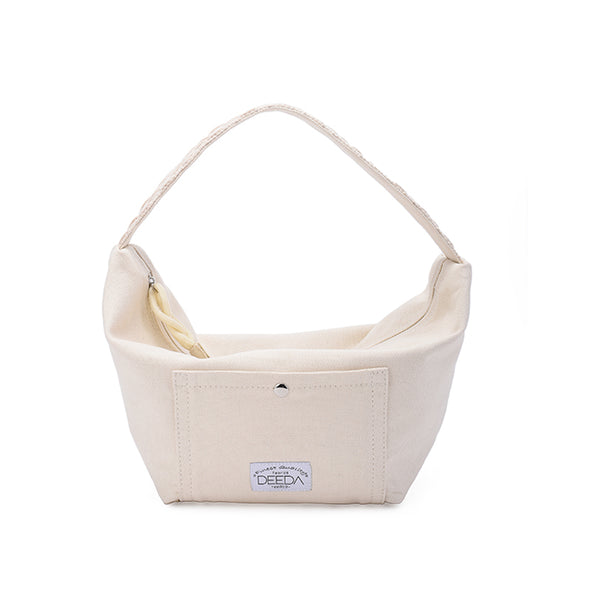 WEAVER HOBO - BEIGE