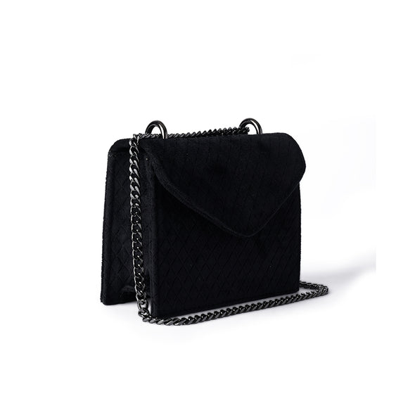 DAZE FLAP BAG - BLACK