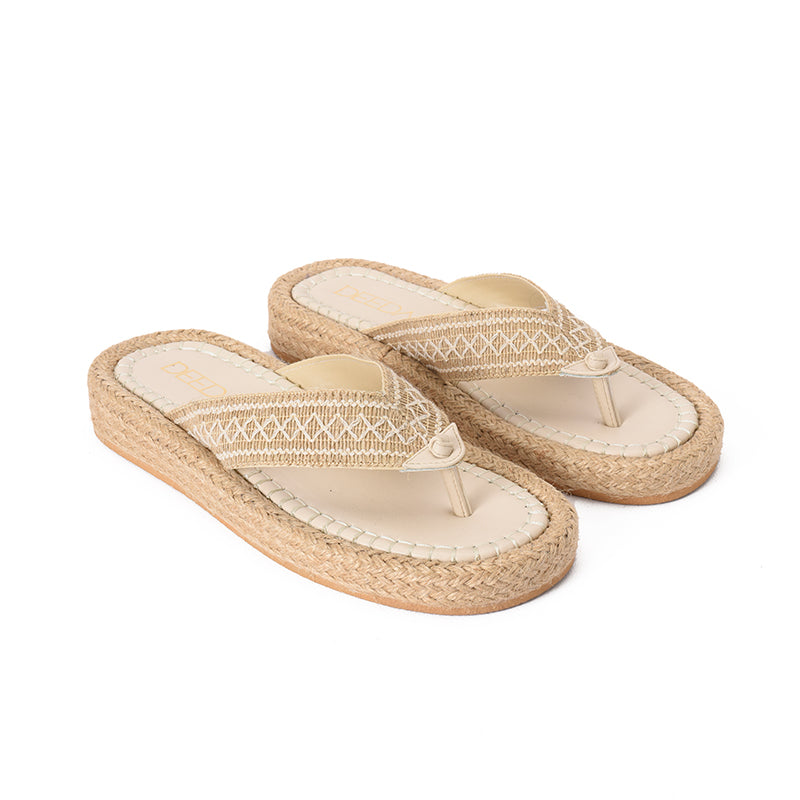 YELLO / NEST PLATFORM TONGS SANDALS