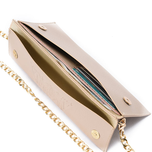 DIVA wallet bag - BEIGE