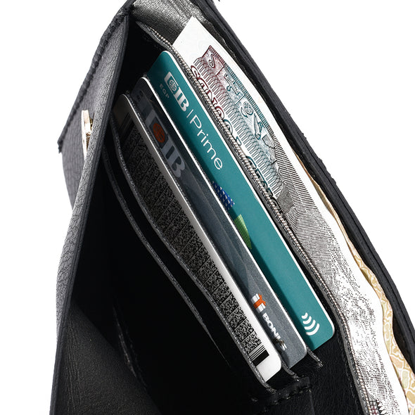 DIVA wallet bag - BLACK