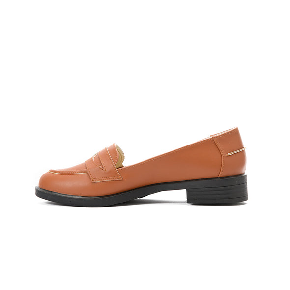PENNY LOAFERS - CAMEL