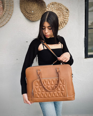 ONYX LAPTOP BAG - CAMEL